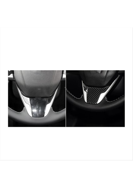 Karbon Fiber Direksiyon Simidi Dudak Kapağı Panel Çerçeve Kaplaması (Yurt Dışından) indirimleri