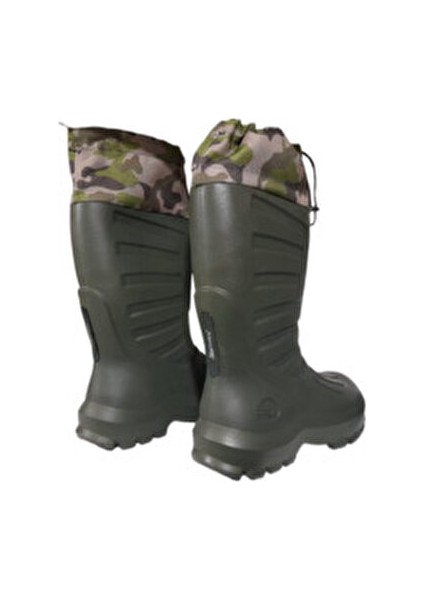 Eva Termal Avcı Çizme Haki 30 Derece Soğuğa Dayanıklı Kaymaz Tabanlı Güvenlik Ayakkabısı