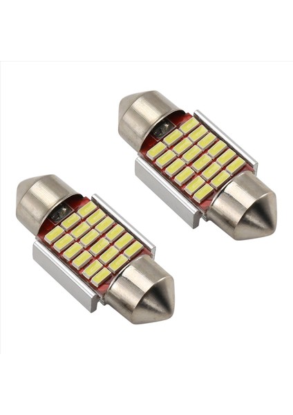 Adet C5W C10W 31MM 3014 18SMD Festoon Plaka Lambası 12V (Yurt Dışından) fiyatları