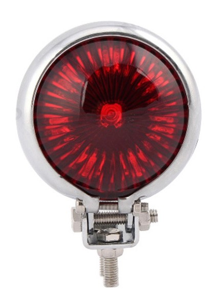 Bobber Chopper Cafe Chrome Için LED Arka Stop Lambası Fren Durdurma Moto (Yurt Dışından)