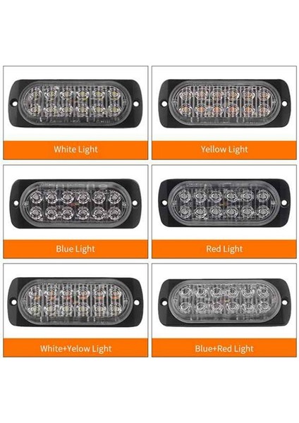 Devre Kartı + LED Boncuklar DC12-24V Yanıp Sönen Işık 12LED 112X41MM, A (Yurt Dışından) indirimleri
