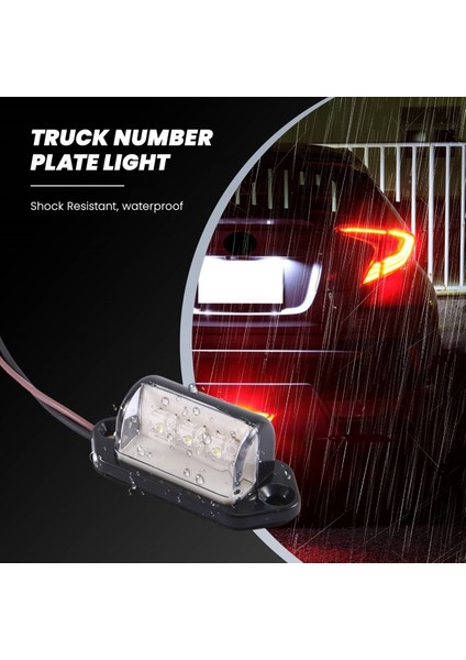 12/24V 3 LED Plaka Etiket Işığı (Yurt Dışından) fırsatları