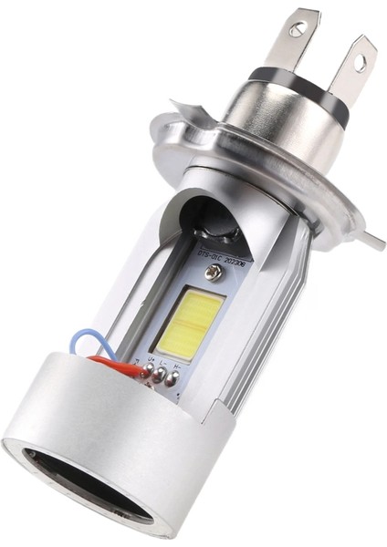 Kırmızı Melek Gözü ile H4 LED Motosiklet Far Ampulü /düşük Far (Yurt Dışından) fırsatları