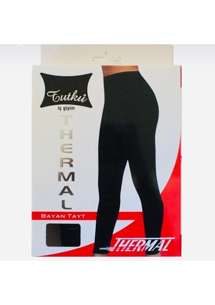 Kadın Thermal Tayt Gri | Soğuk Geçirmez Kışlık Içlik Tayt