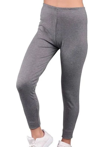 Kadın Thermal Tayt Gri | Soğuk Geçirmez Kışlık Içlik Tayt fiyatları