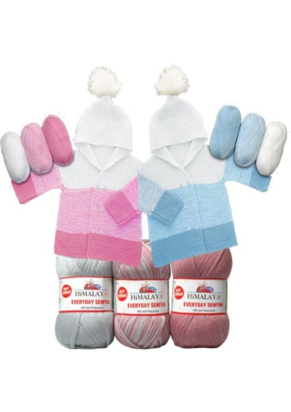 Everyday Senfoni Örgü Iplik Seti - 3'lü Paket 71029 fiyatları