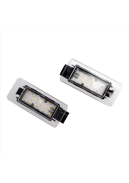 Nissan Için Araç LED Plaka Lambası Beyaz Işık 265108990E (Yurt Dışından)