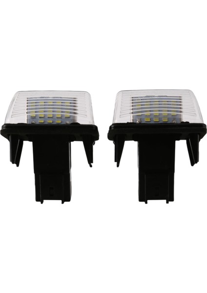 Citroen Peugeot 206/207/307/308 Için 18 LED Plaka Lambası (Yurt Dışından)