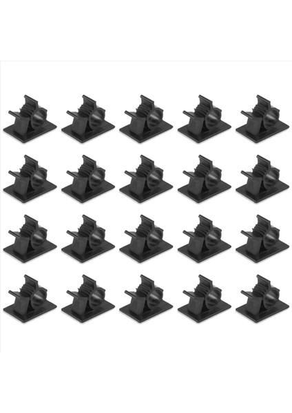 20 Adet Siyah Plastik Kablo Kelepçesi Araç Kablo Klipsi Tel Düzenleyici (Yurt Dışından) modelleri