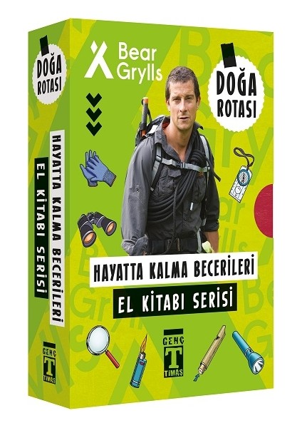 Doğa Rotası - Hayatta Kalma Becerileri El Kitabı Serisi Set 2 (6 Kitap Kutulu)