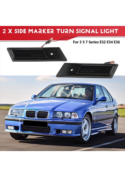 Bmw E32 E34 E36 1990-1996 Gösterge Paneli Için Yan Işaret Sinyal Lambası (Yurt Dışından) fırsatları