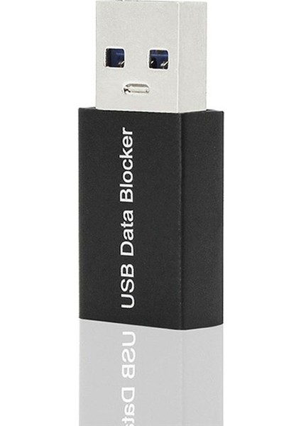 5 Adet Sadece Şarj USB Engelleyici Adaptörü Veri Senkronizasyonunu Engellemek Için, Siyah (Yurt Dışından) fiyatları