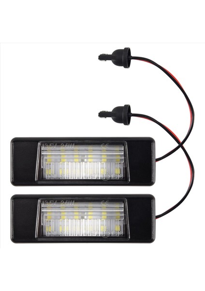 Nissan Qashqai Için 2 Adet 18 Led'li Plastik Araç Plaka Lambası (Yurt Dışından) fiyatları