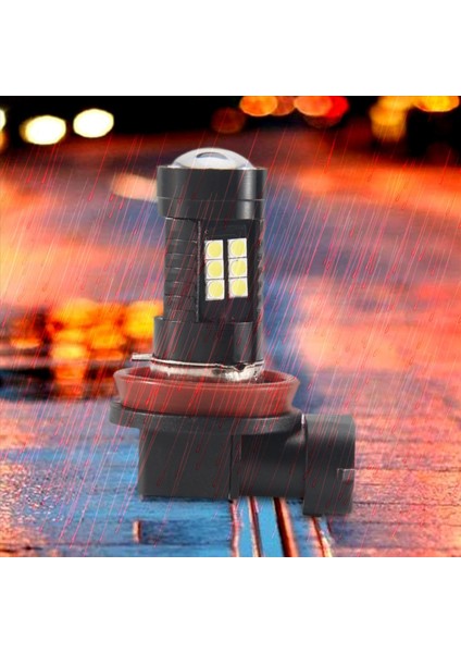 2x Canbus H8 3030 21SMD LED Drl Gündüz Farı Sis Lambası Ampulü (Yurt Dışından) indirimleri