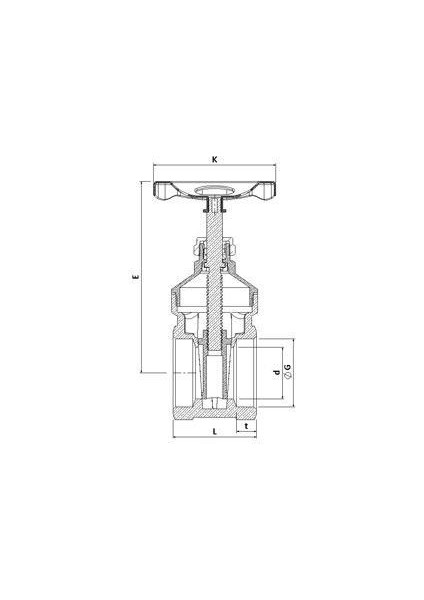 1''lik Şiber Vana Pirinç fiyatları