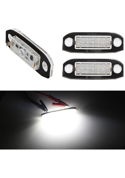 Volvo S80 Için 2 Adet Araba LED Plaka Lambası Süper Parlak Canbus (Yurt Dışından) fiyatları