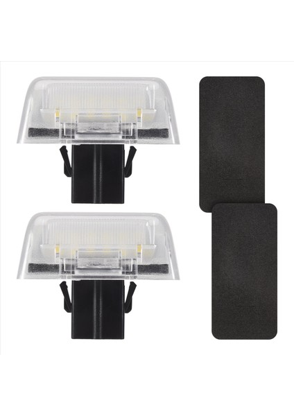 Ford Transit Tourneo Mk5 Mk6 Mk7 Için 2x LED Plaka Lambası Beyaz (Yurt Dışından)