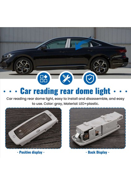 Volkswagen Golf Passat Tiguan Caddy Skoda Gri Araç Tavan Lambası (Yurt Dışından) fırsatları