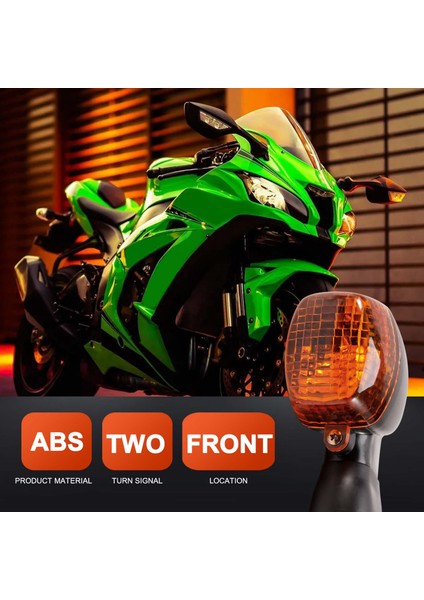 Kawasakı ZX600 Ninja Zx-6r Sarı Motosiklet Sinyal Lambası (Yurt Dışından) indirimleri