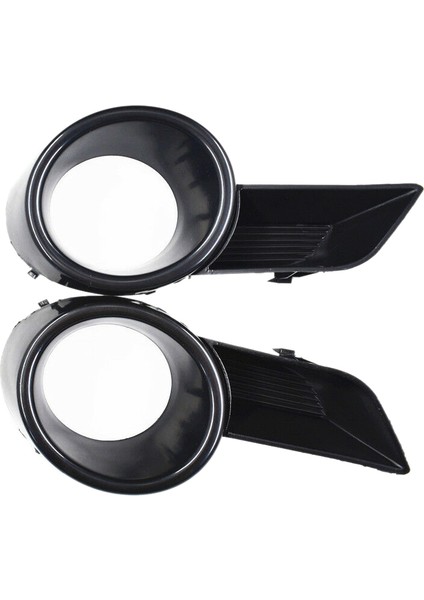 Toyota Highlander Için Çift Tampon Sis Farı Kapağı Izgara Kaplaması (Yurt Dışından)