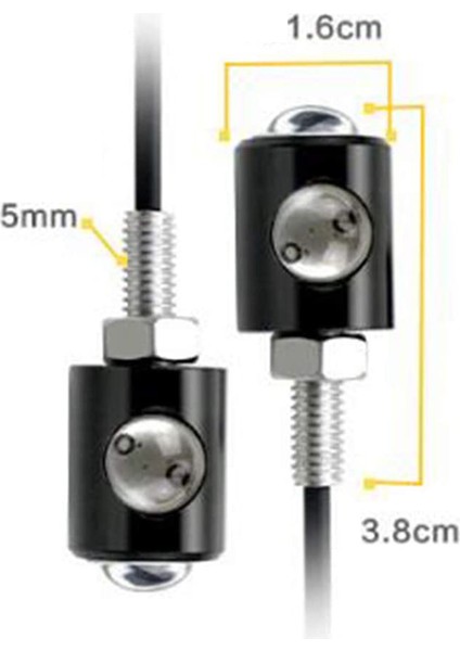 Motosikletler Için Amber Dönüş Sinyal Lambası Evrensel Dönüş Sinyal Lambası (Yurt Dışından) fırsatları