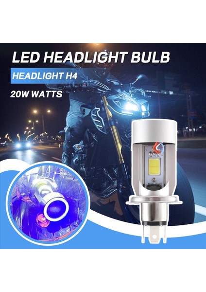 H4 LED Far Ampulü Motosiklet /düşük Işınlı Koşu Işığı 25W (Yurt Dışından) fırsatları