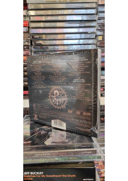 Behemoth - Messe Noire Satanist Live CD & DVD ( 1 Cd+ 3 Dvd) fiyatları