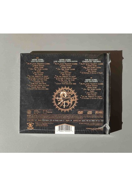Behemoth - Messe Noire Satanist Live CD & DVD ( 1 Cd+ 3 Dvd) fırsatları