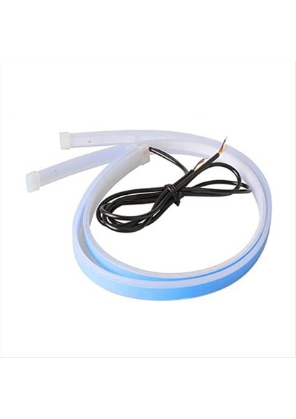 Kamyon Için LED Işık Çubuğu, Beyaz Dönüş Sinyali Sarı Işık, 24 Inç, 2 Adet (Yurt Dışından)