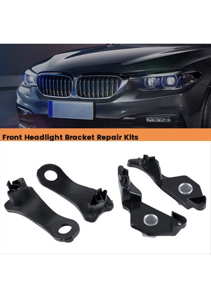 Bmw E60 E61 525I 530XI Için 1 Çift Ön Far Braketi Tamir Takımı (Yurt Dışından) modelleri