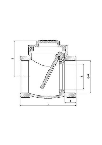1 1/4 Çalpara Çekvalf Prinç fiyatları