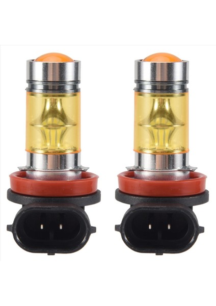 Adet Yüksek Güçlü LED Işık 100W H11 Sarı Sis Lambası 20 LED Far (Yurt Dışından)