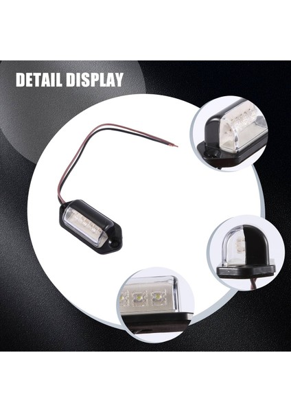 12/24V 3 LED Plaka Etiket Işığı (Yurt Dışından) indirimleri