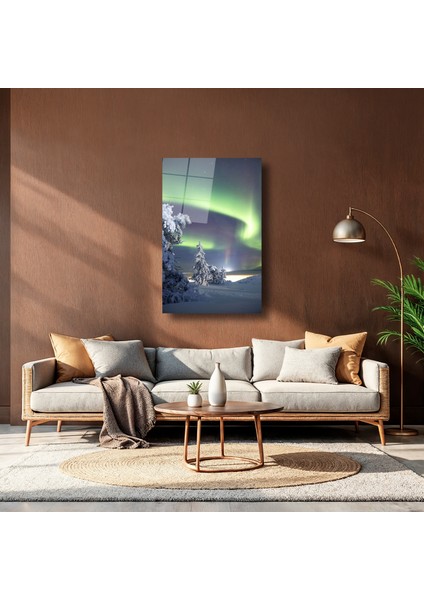 Kuzey Işıkları - Cam Tablo - DEG0271 indirimleri