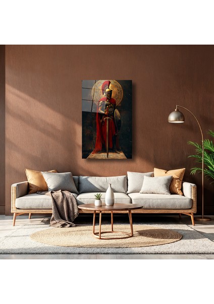 Eski Çağ Roma Şövalyesi - Cam Tablo - DEG0097 indirimleri