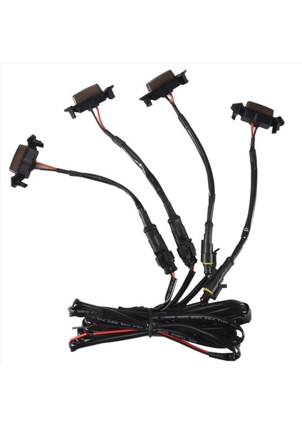 Toyota LED Ön Izgara Füme Amber Gündüz Farları Için (Yurt Dışından) modelleri