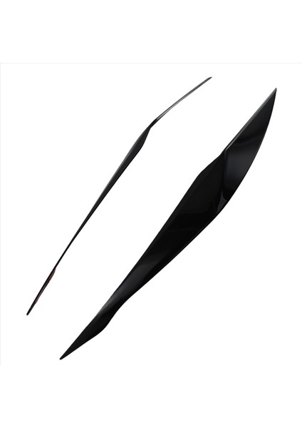 Bmw F30 F35 2013-2019 Için 2 Adet Parlak Siyah Ön Far Kapağı (Yurt Dışından) modelleri