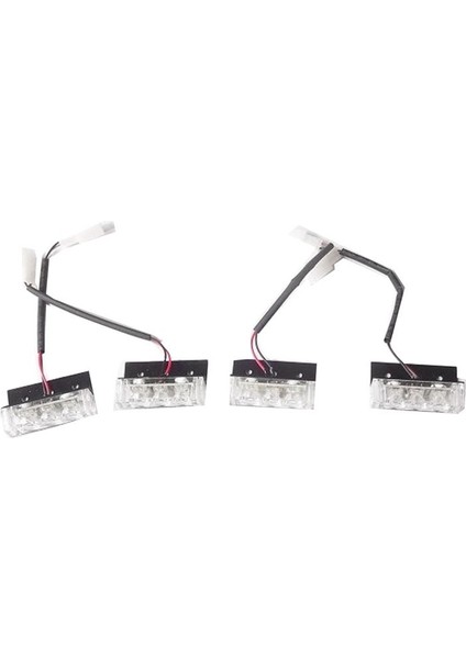 Tek Sürükleme Dört Flaş Işığı Sinyal Işıkları Araba LED Işıkları, Kırmızı Işık (Yurt Dışından) fırsatları