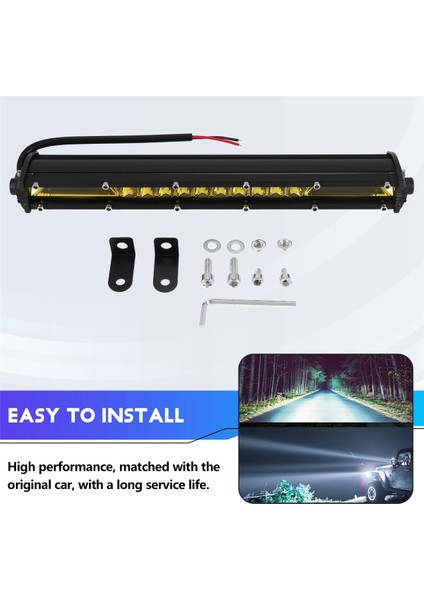 12 Inç LED Tavan Aydınlatma Çubuğu 12V 24V Su Baskını Noktasal Işın Sürüş Lambaları (Yurt Dışından) indirimleri