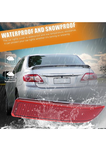 Toyota Rav4 06-12 Için Sol+Sağ Arka Tampon Reflektör Lambası (Yurt Dışından) indirimleri