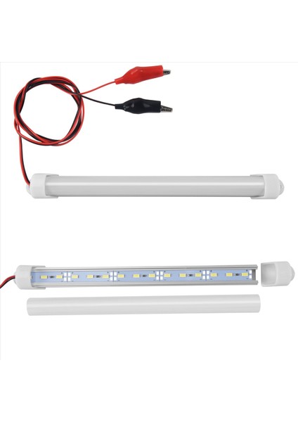 2x 12V Araba LED Smd Iç Aydınlatma Çubuğu Tüp Şerit Lambası Soğuk Beyaz (Yurt Dışından) modelleri
