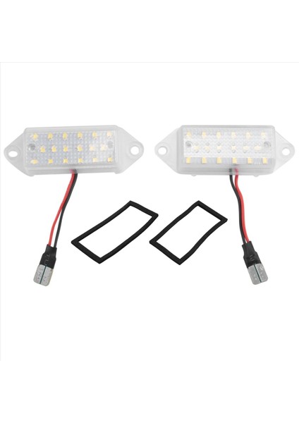 Mitsubishi Lancer x Evo 2003-2017 Için 2 Adet 18SMD Beyaz LED Işık (Yurt Dışından) modelleri