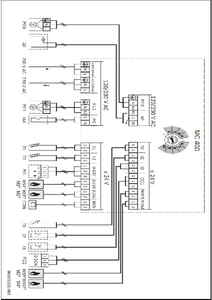 MC400 Dörtlü Kaskad Modülü modelleri