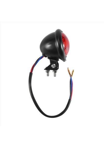 Chopper Bobber Için Kırmızı 12V LED Siyah Cafe Racer Arka Lambası (Yurt Dışından) fiyatları