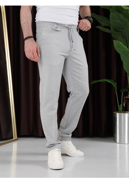 Ütü Gerektirmeyen Gofre Kumaş Jogger Pantolon modelleri