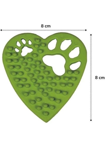 Kalp Şekilli Tırtıklı Evcil Hayvanlar Için Diş Kaşıma Çiğneme Oyuncağı fiyatları