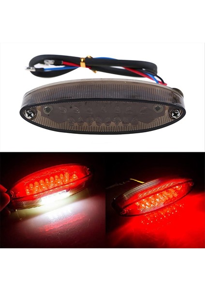 Motosiklet Arka Lambası Fren Durdurma Atv Arka LED Plaka Lambası (Yurt Dışından) fiyatları