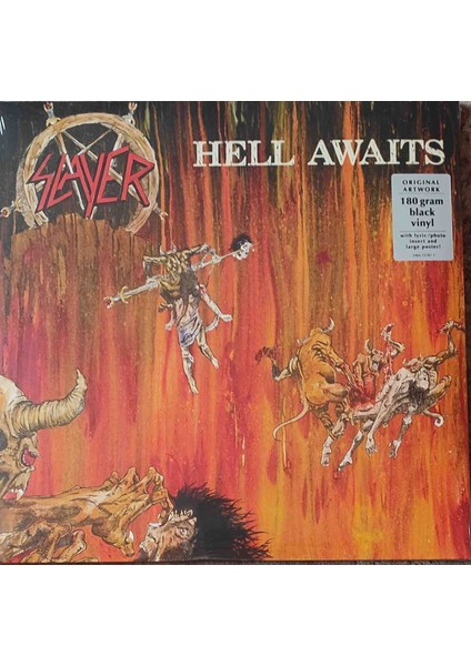 Slayer - Hell Awaits Plak ( Yeni, Ambalajında)