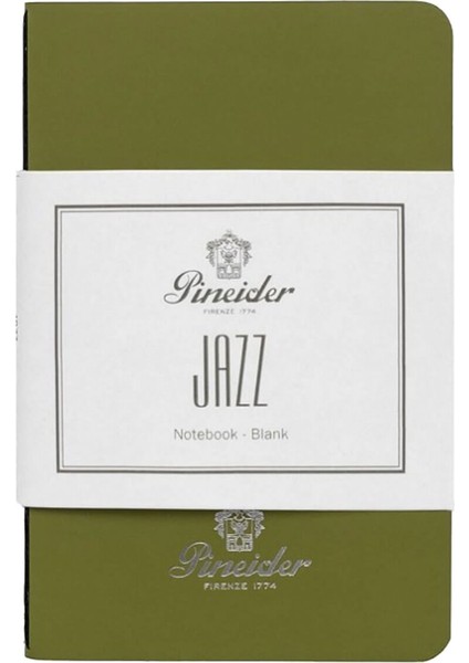 Defter Jazz 14,5X21 cm Verde CQR10QUL01R060