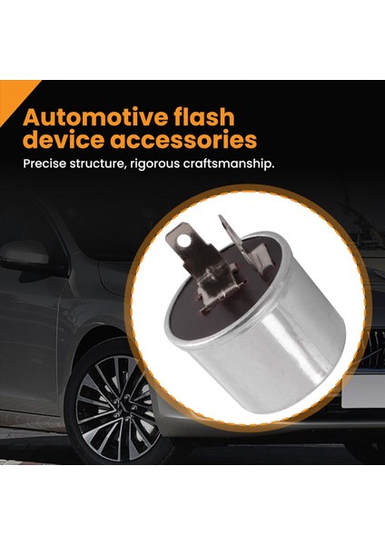 Klasik Araba Flaşör Ünitesi Röle Göstergeleri 12V Işık Dönüş Sinyali 2 Pin (Yurt Dışından) fırsatları